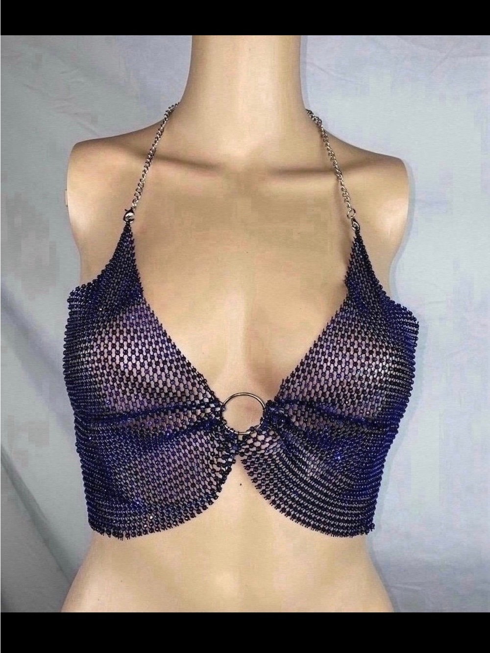 NEW Exotic Lingerie Gem Top